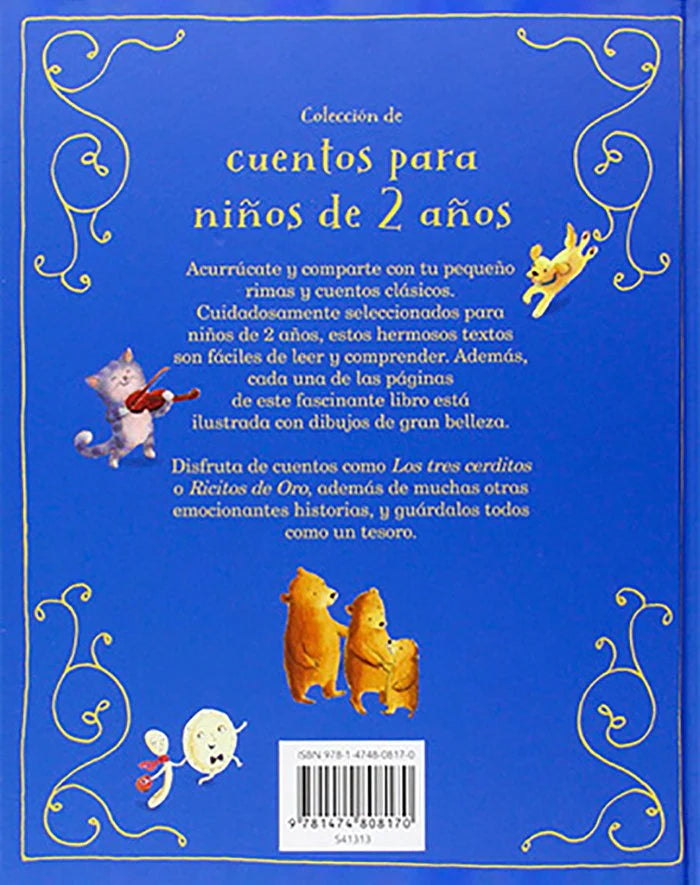 Colección de cuentos para niños de 2 años