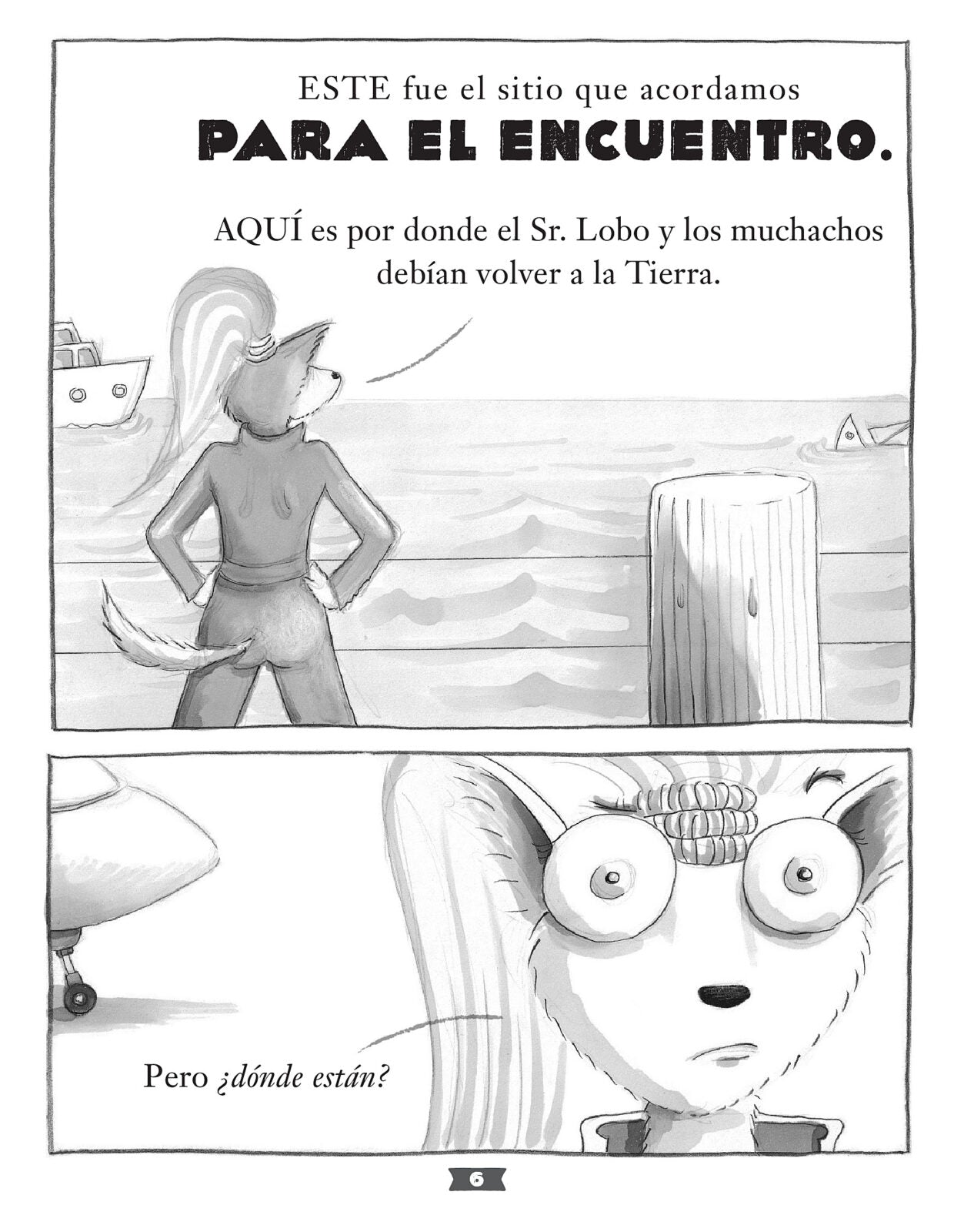 Los Tipos Malos 7: ¡¿Ustedes - creen - que - él - saurio?!