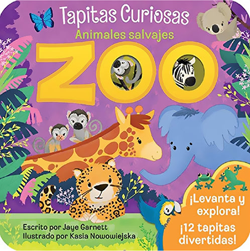 Tapitas curiosas: Animales salvajes - Zoo