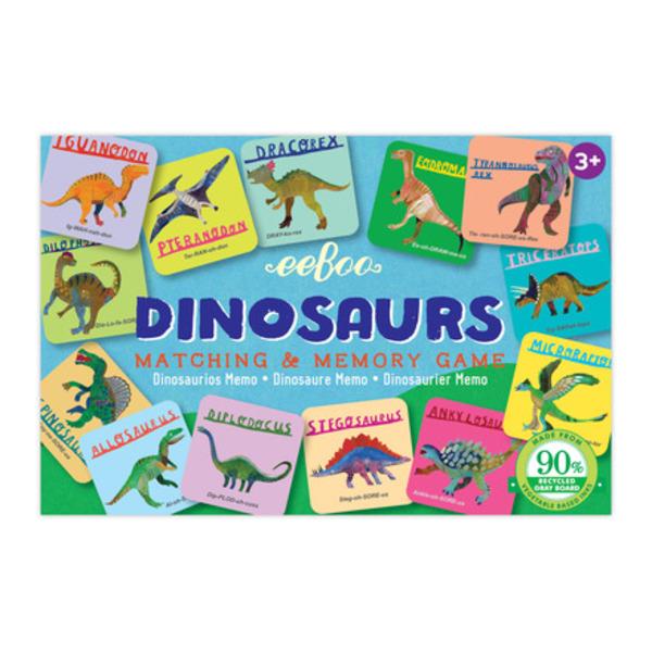 Juego pequeño memorice dinosaurios