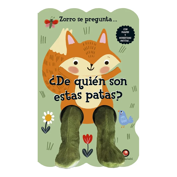 ¿De quién son estas patitas? - Zorro se pregunta...