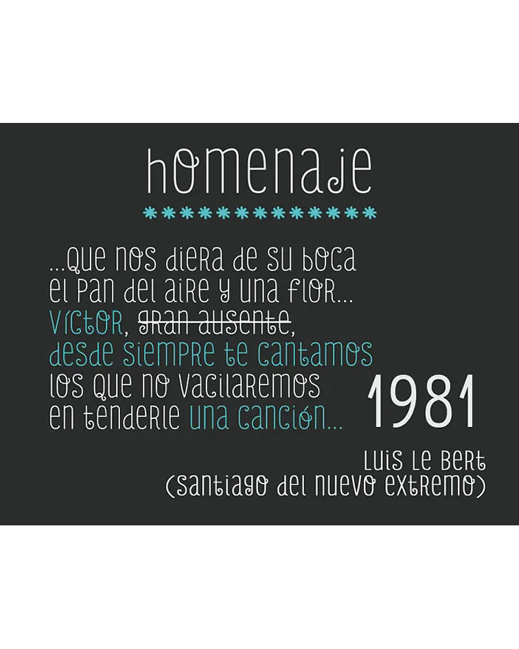 Manivela: Homenaje