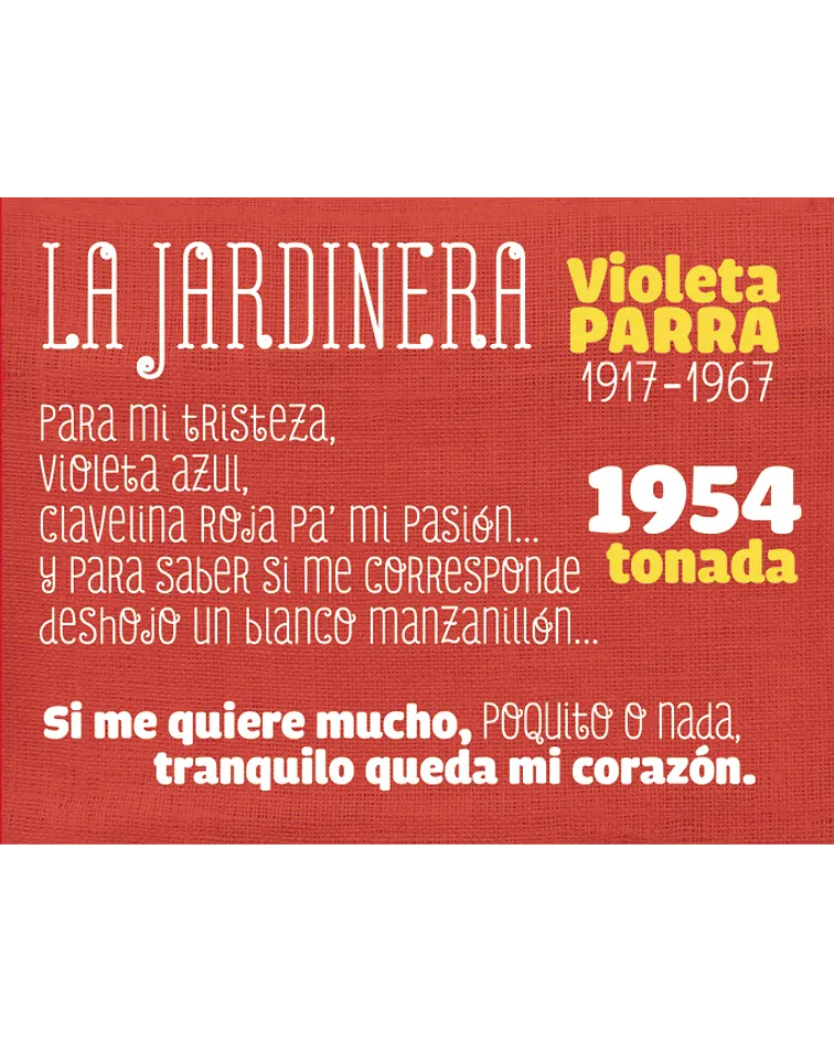 Manivela: La Jardinera