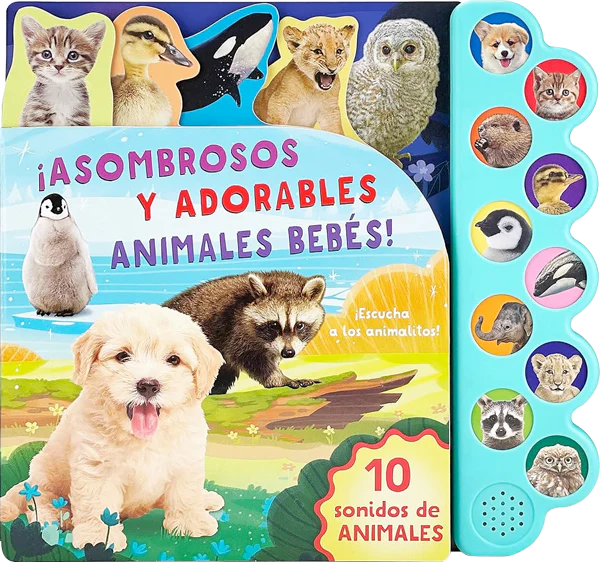 10 sonidos de asombrosos y adorables animales bebés!