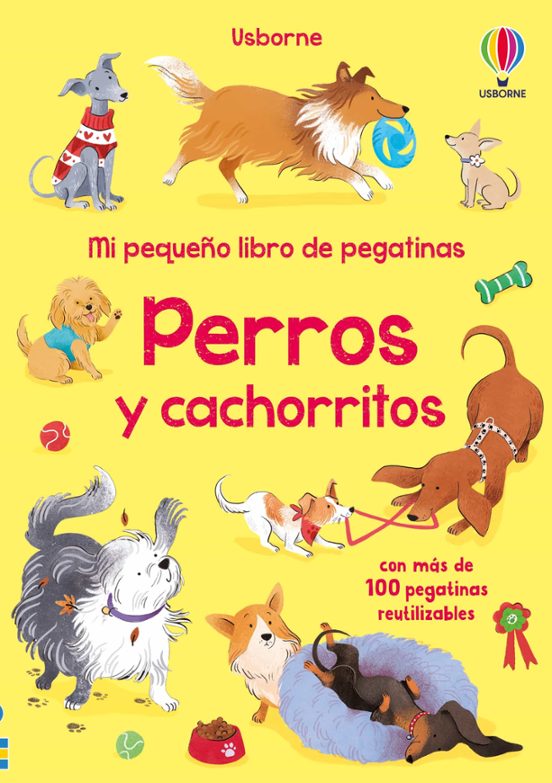 Mi pequeño libro de pegatinas: Perros y cachorritos