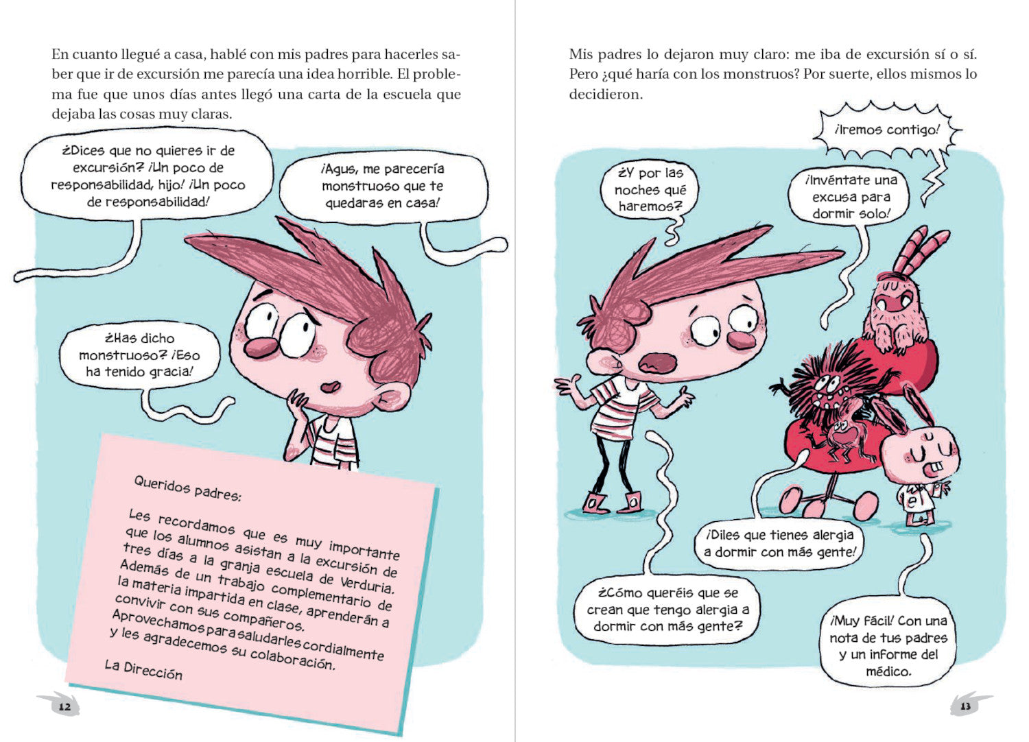 Agus y los monstruos 4: La guerra del bosque