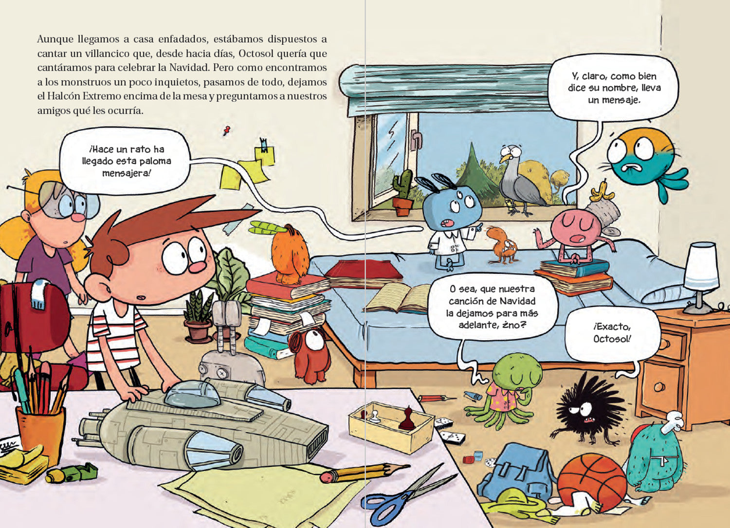 Agus y los monstruos 9: ¡Feliz navidad, queridos monstruos!