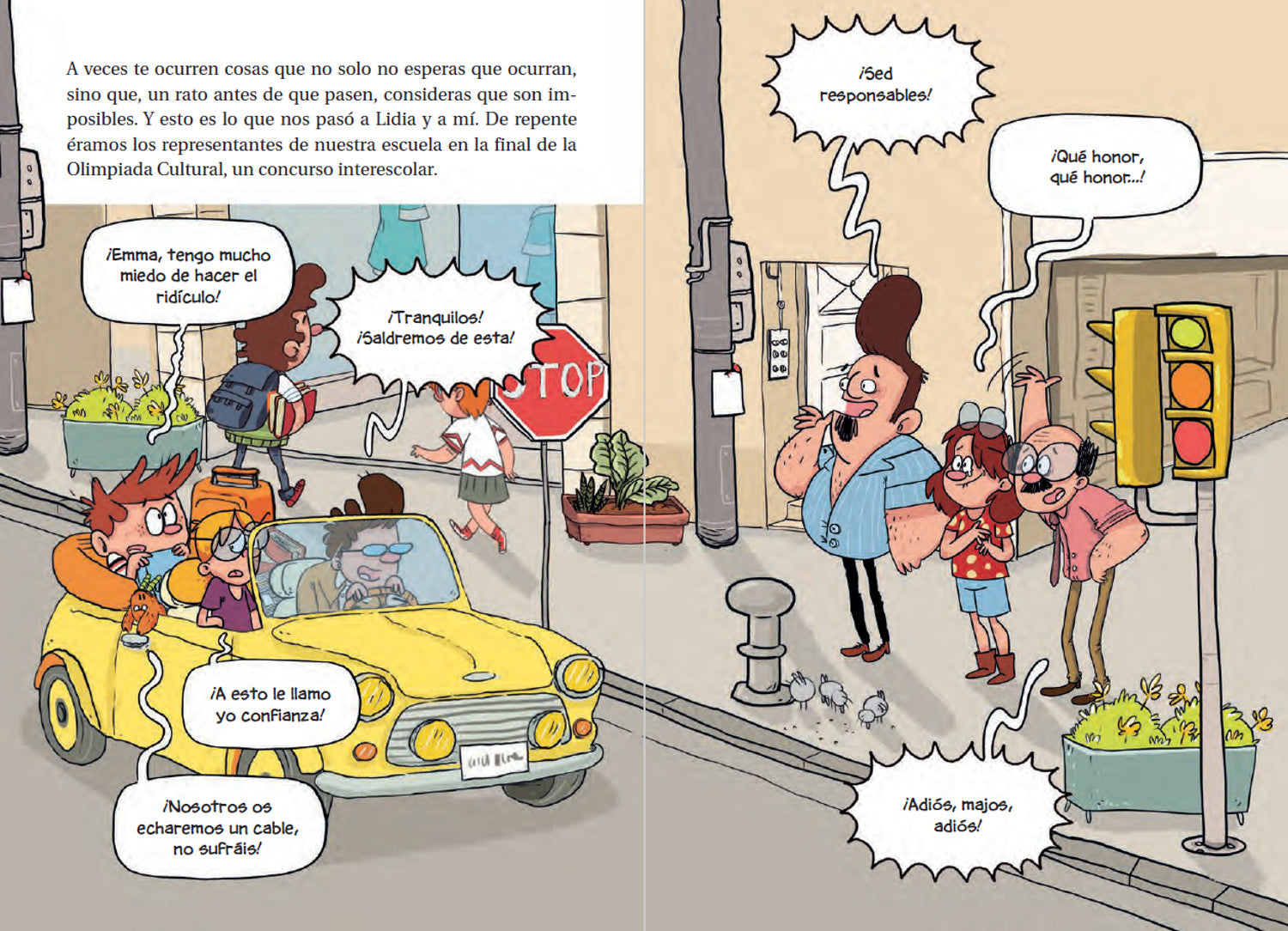Agus y los monstruos 13: Olimpiada cultural