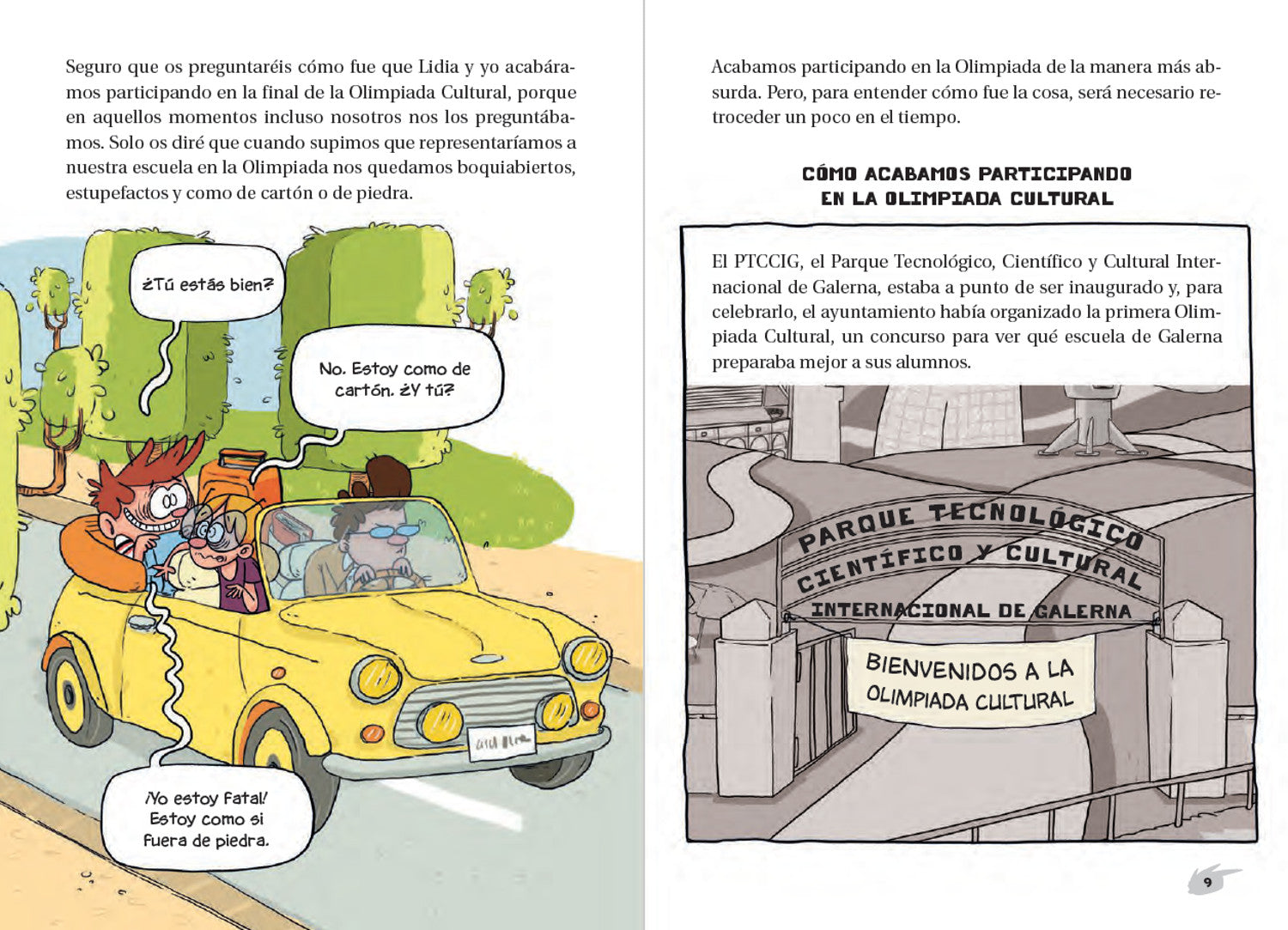 Agus y los monstruos 13: Olimpiada cultural