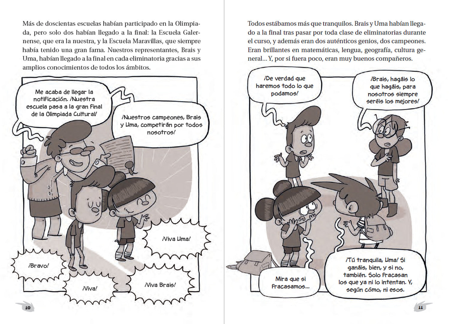 Agus y los monstruos 13: Olimpiada cultural