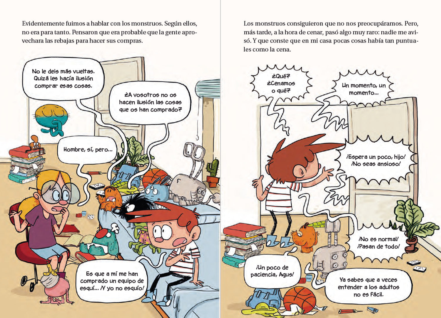 Agus y los monstruos 14: ¡Virus!