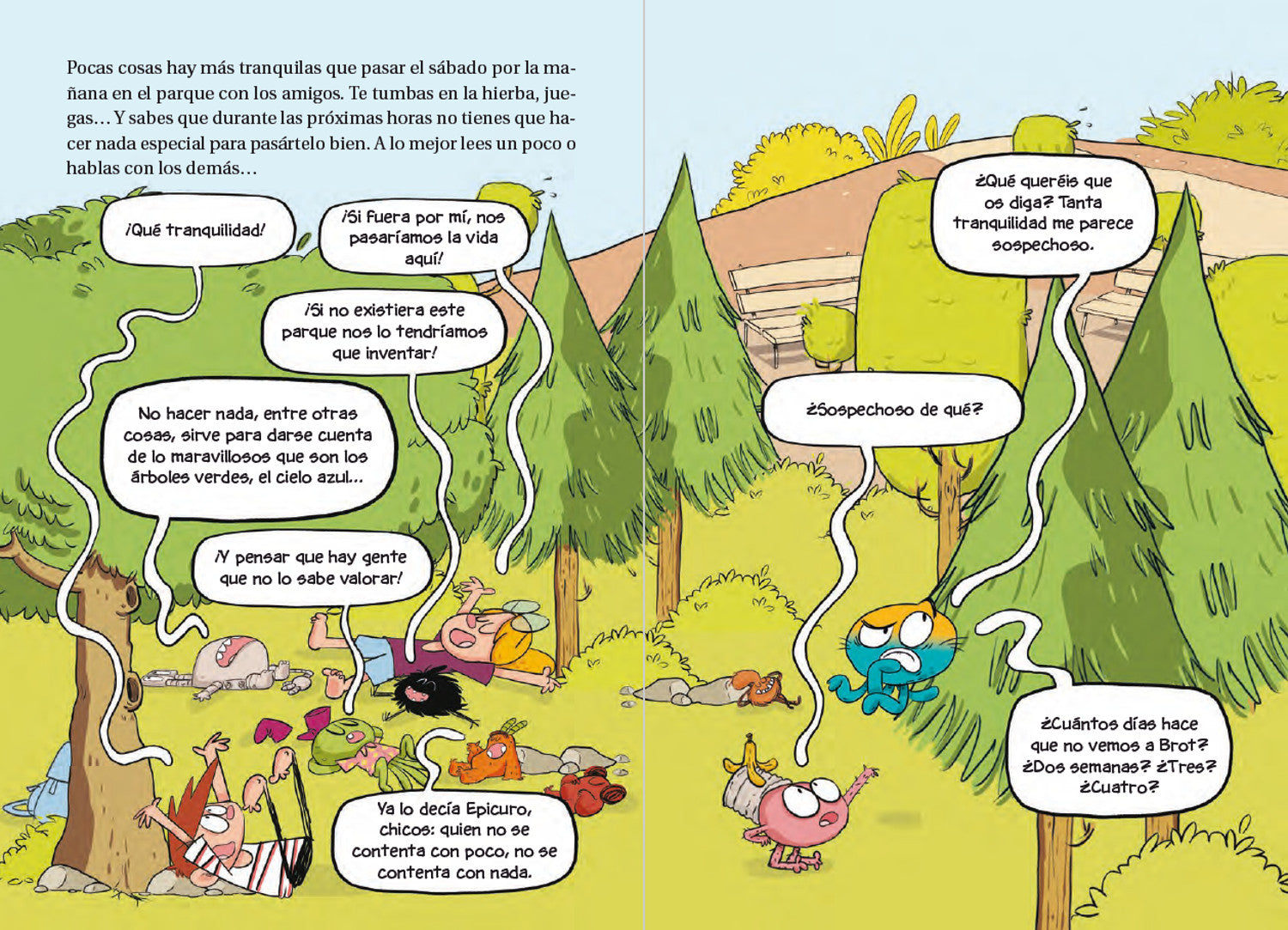 Agus y los monstruos 15: Los carteros del espacio