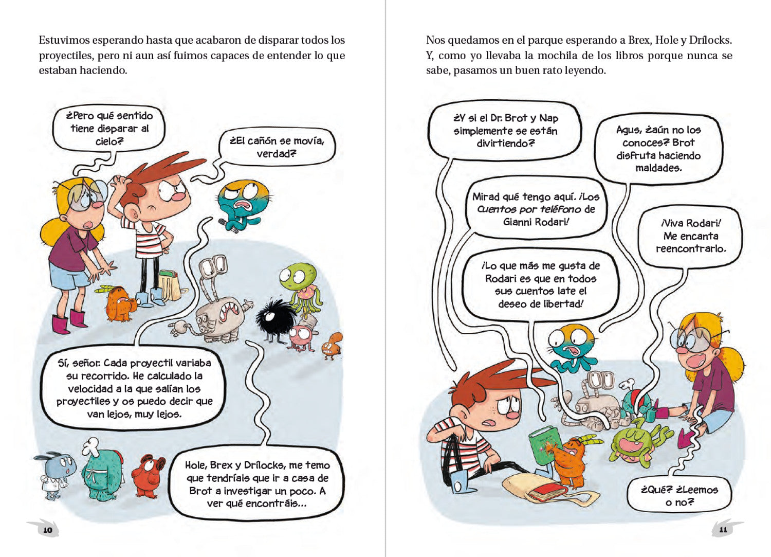 Agus y los monstruos 15: Los carteros del espacio