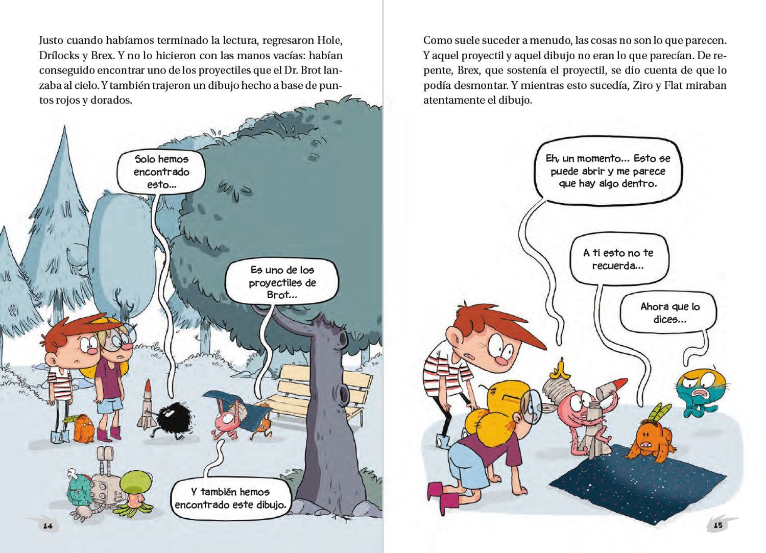 Agus y los monstruos 15: Los carteros del espacio