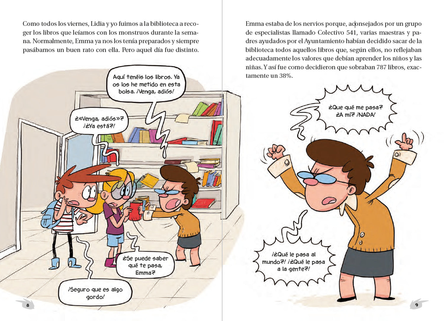 Agus y los monstruos 16: La biblioteca secreta