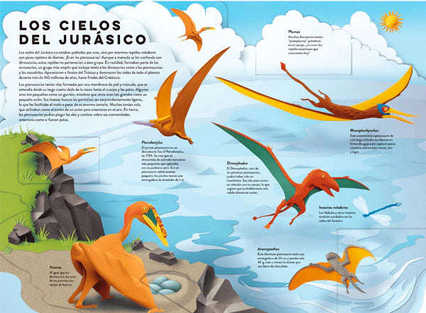 Un mundo de papel - Dinosaurios