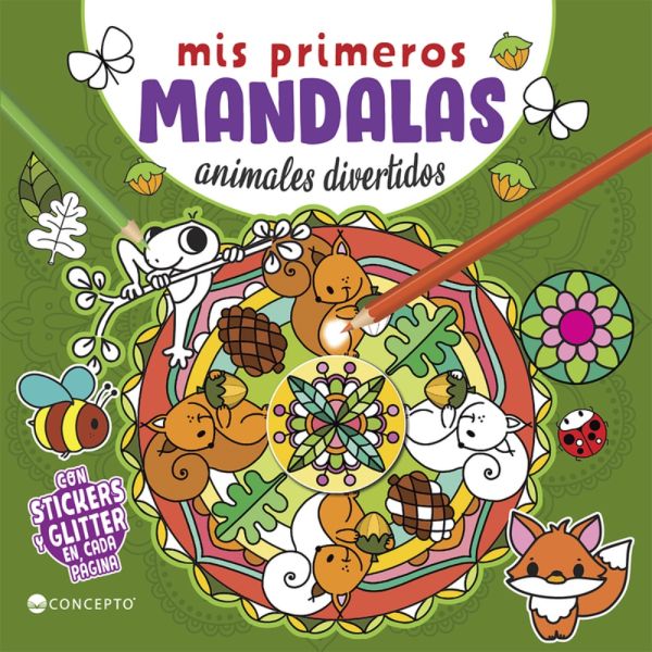 Mis primeros mandalas - Animales divertidos