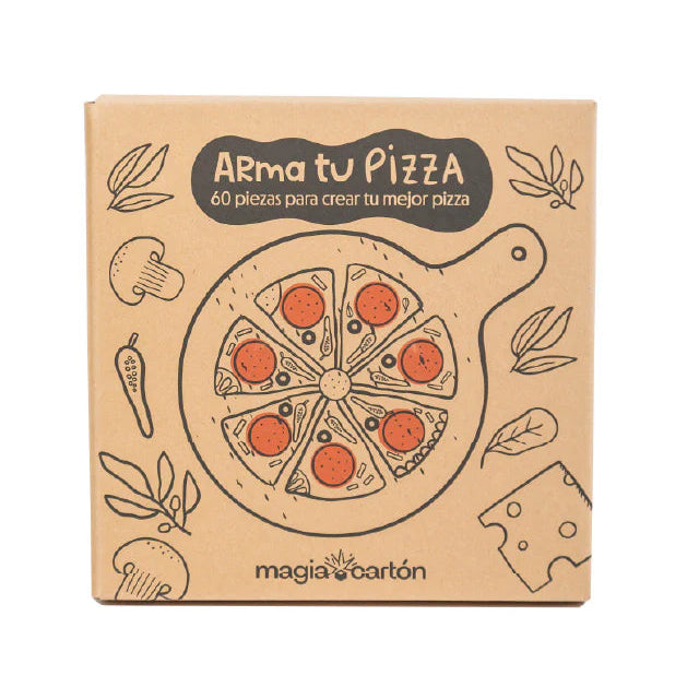 Set Arma tu Pizza para pintar: Nueva Edición