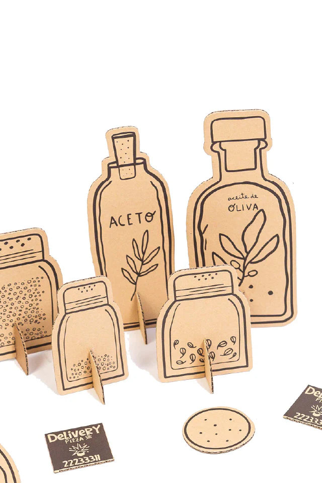 Set Arma tu Pizza para pintar: Nueva Edición