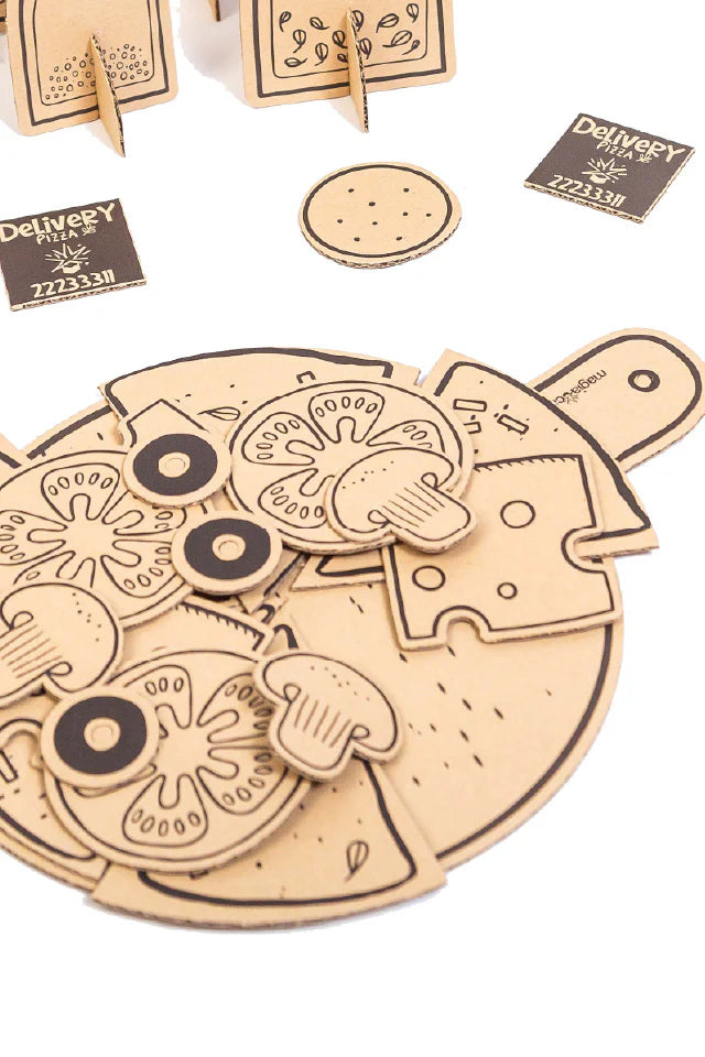 Set Arma tu Pizza para pintar: Nueva Edición