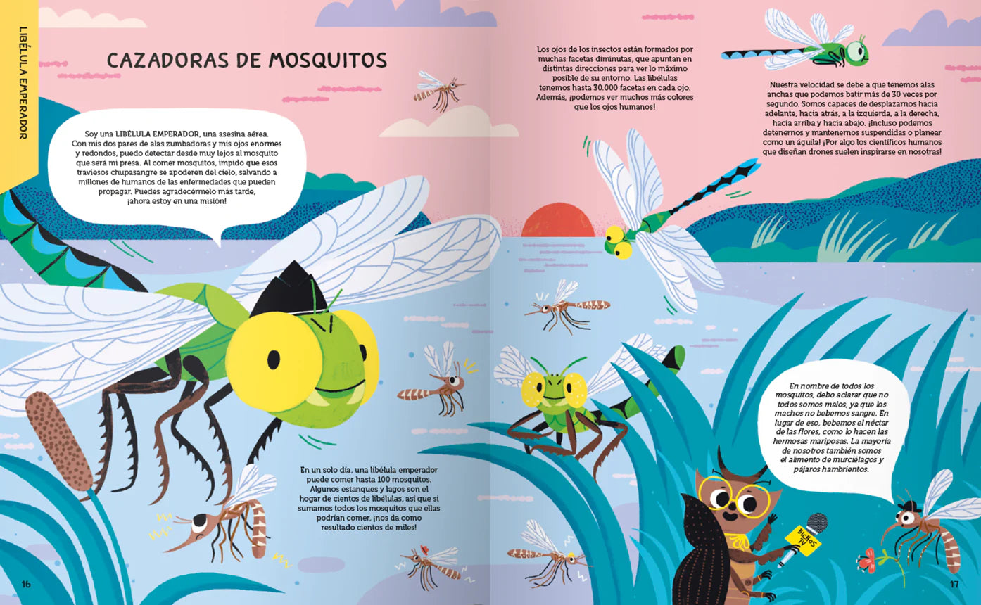 Cuida los insectos