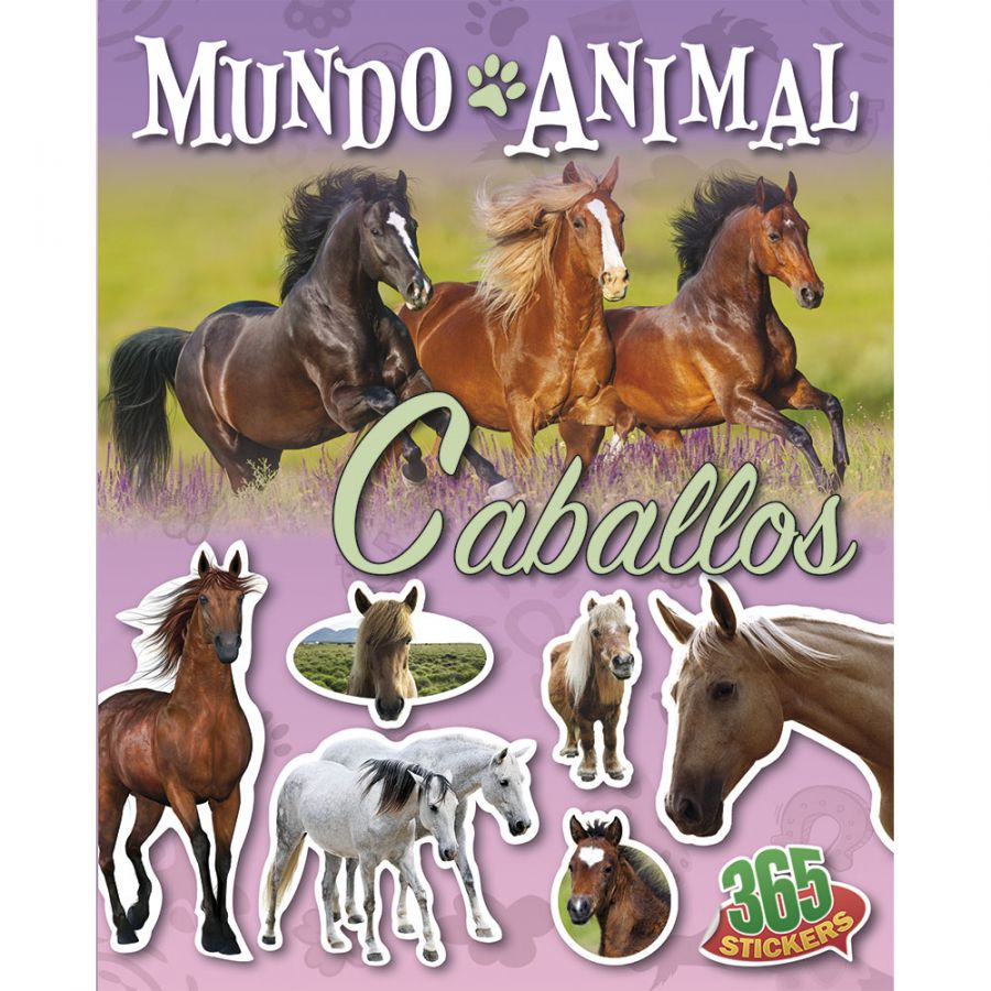 365 Stickers -Mundo Animal- CABALLOS