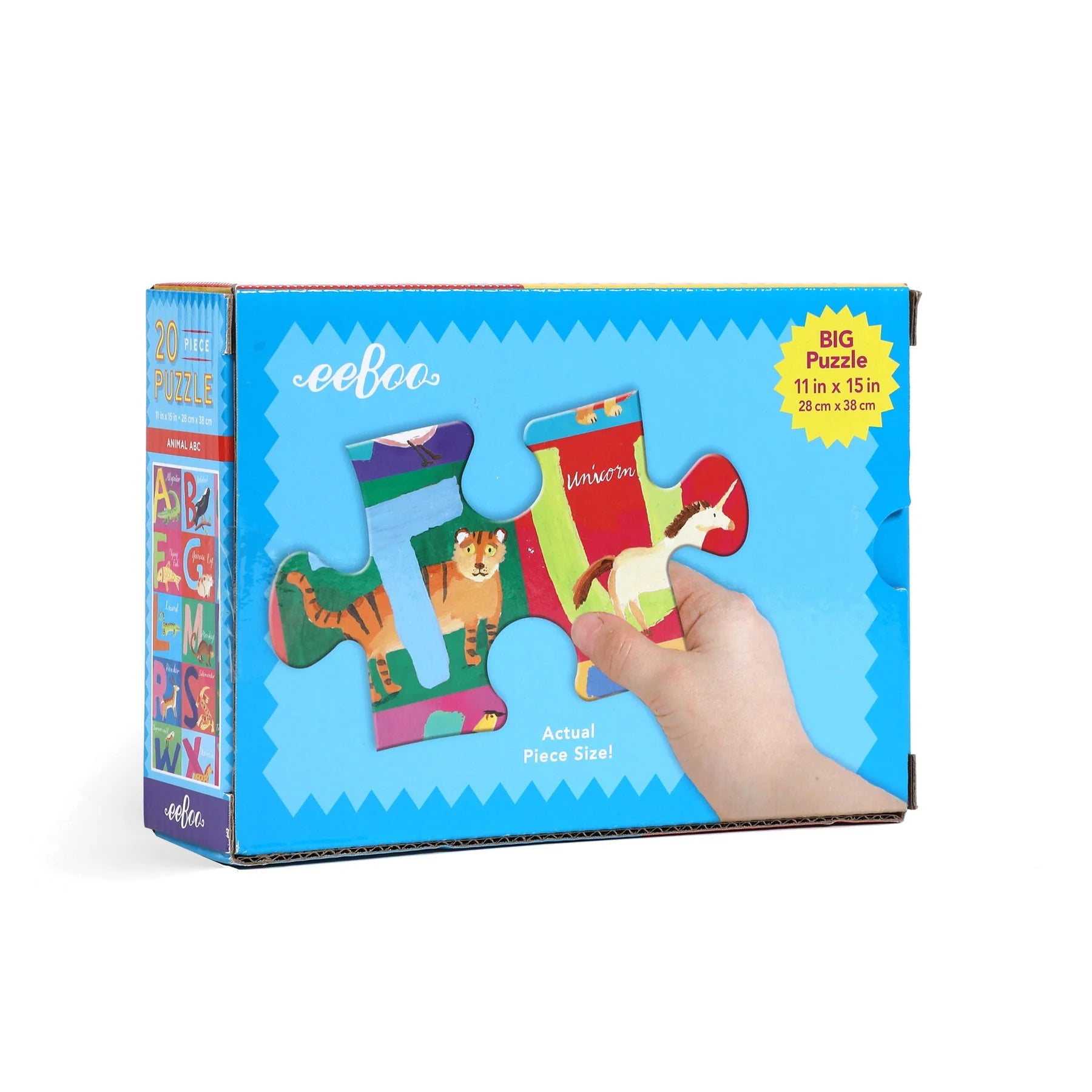 Puzzle 20 piezas - ABC Animal (Inglés)