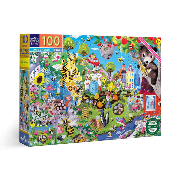 Puzzle 100 piezas Abejas
