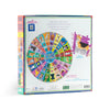 Puzzle redondo 500 piezas - Perros del mundo