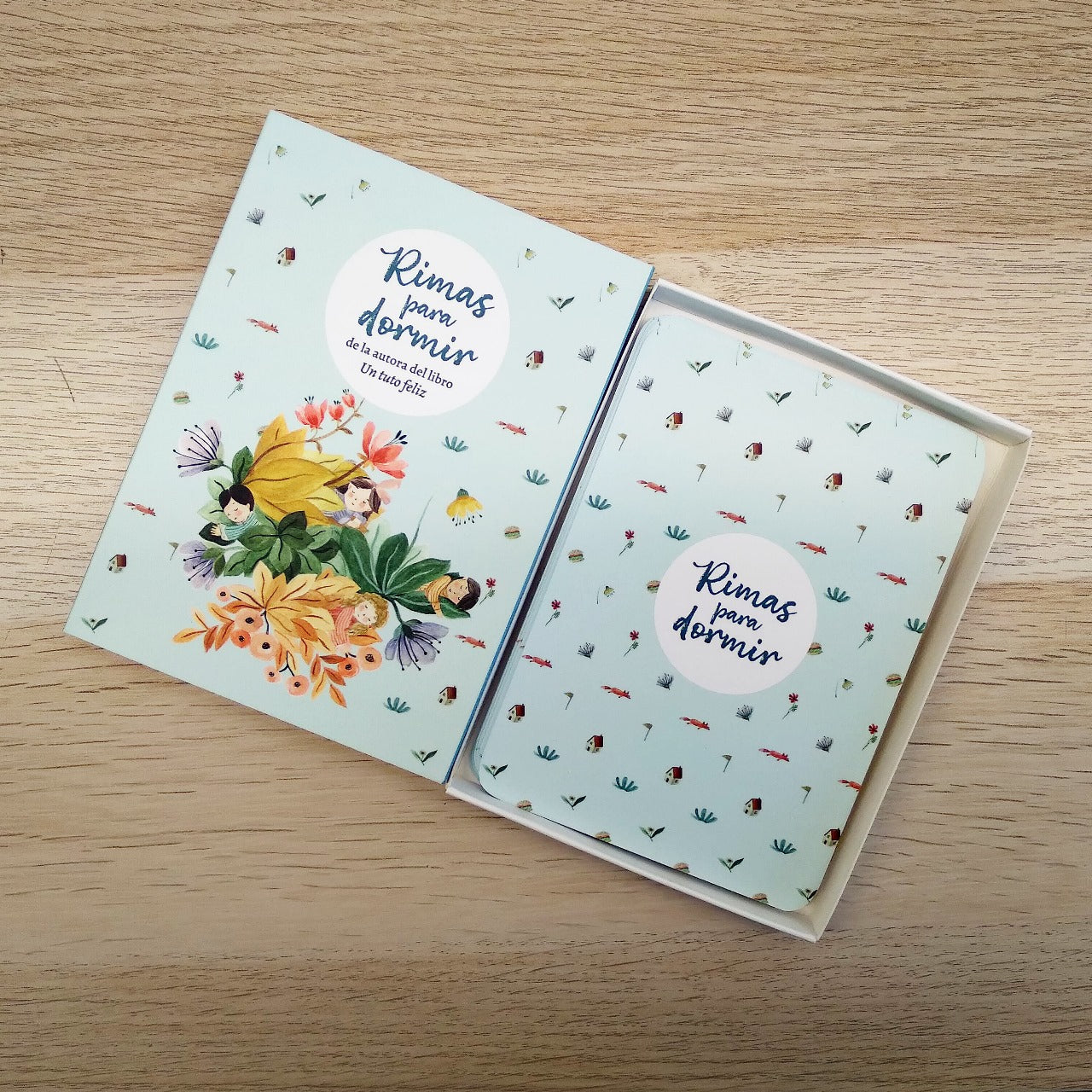Rimas para dormir. Tarjetas