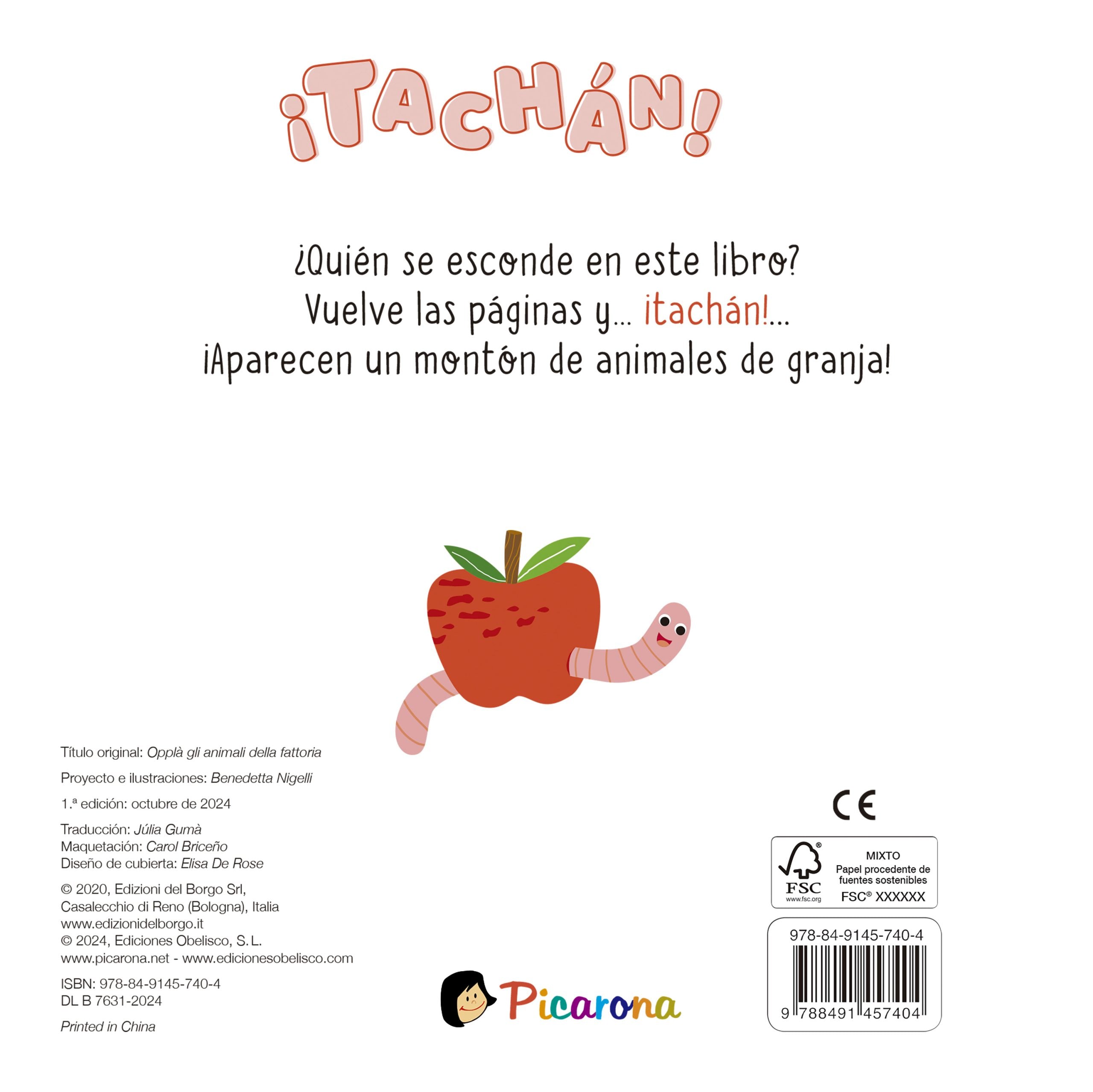 ¡TACHÁN! Los animales de la granja