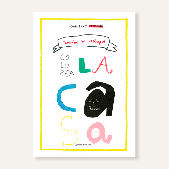 Colorea la casa. Cuaderno creativo