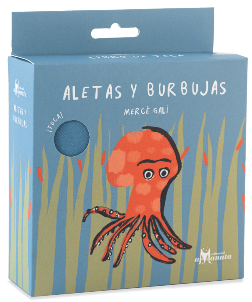 Aletas y Burbujas - Libro de Tela