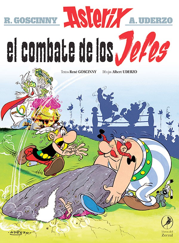 El combate de los jefes. Asterix 7