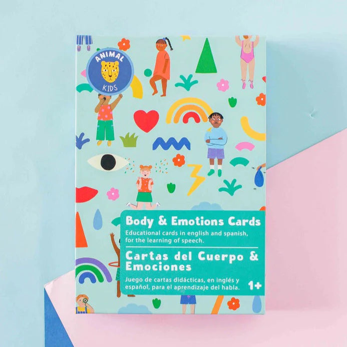 Cartas del cuerpo y emociones, Inglés/ Castellano