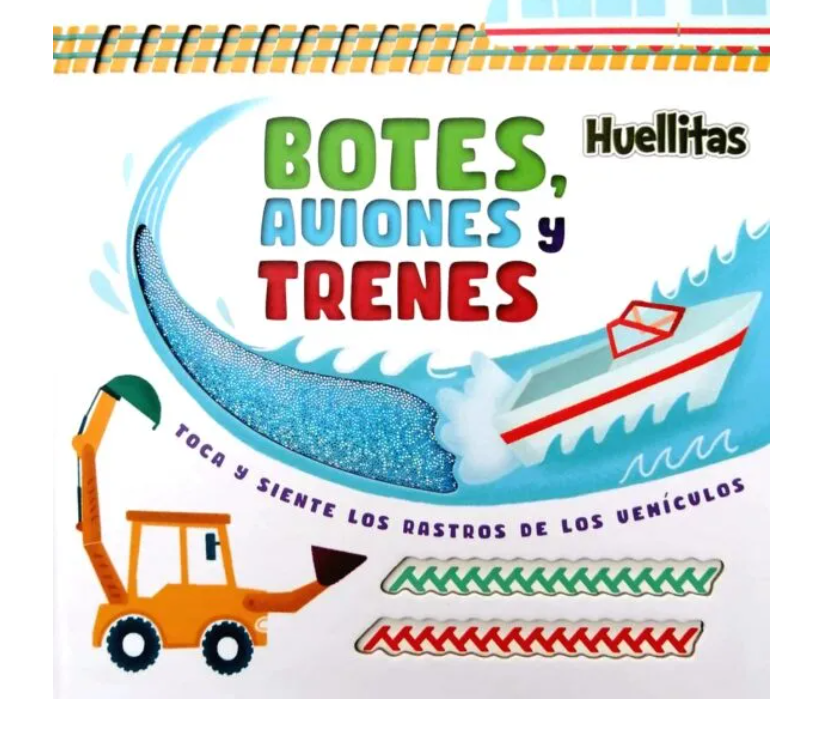 Huellitas - Botes, aviones y trenes