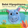 Libro con títere de dedo. Bebé Hipopótamo