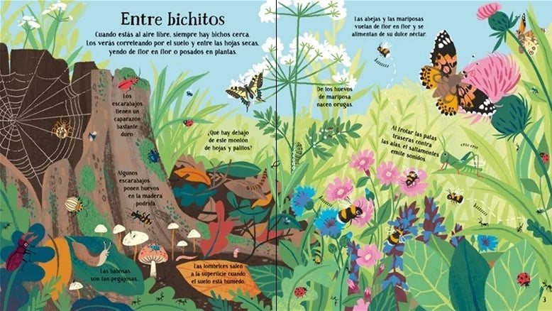 ¡Mira debajo! La Naturaleza