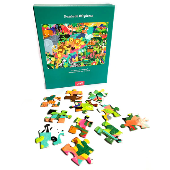 Puzzle 120 piezas Animales