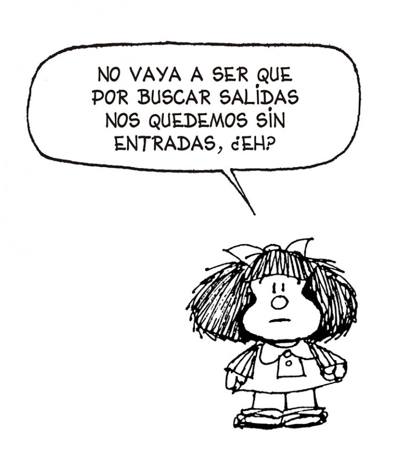 ¡Así va el mundo! (La pequeña filosofía de Mafalda)