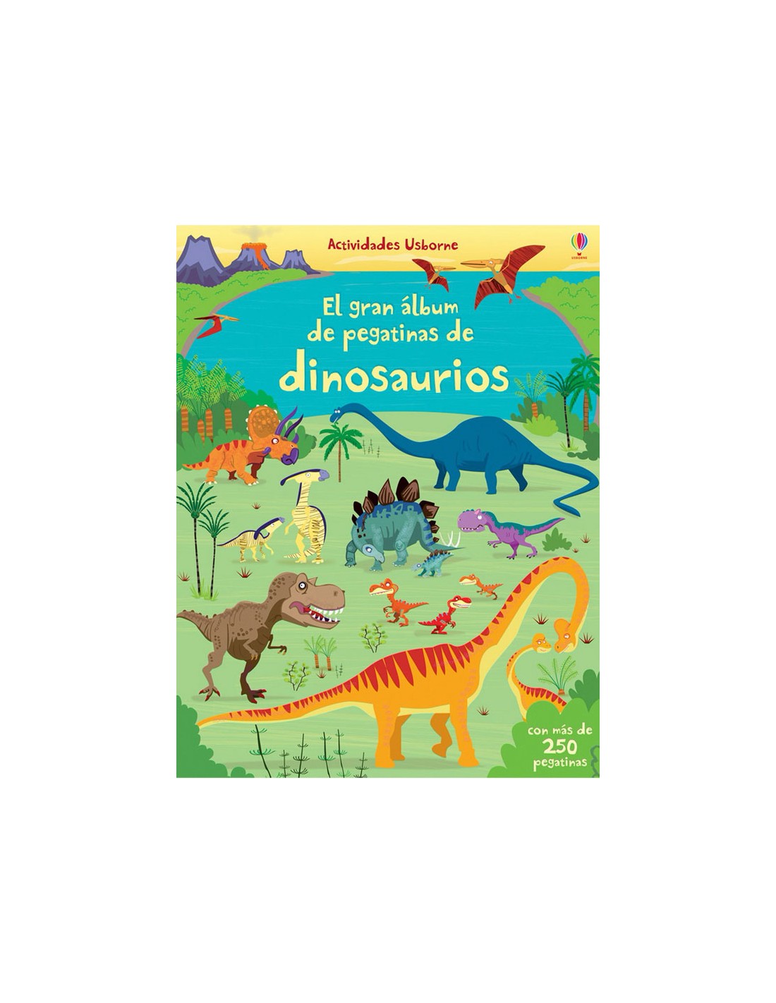El gran album de pegatinas de Dinosaurios